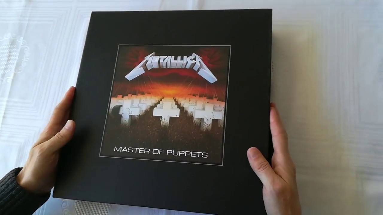 Unboxing Metallica - Master Of Puppets 2017 Deluxe Limited Edition