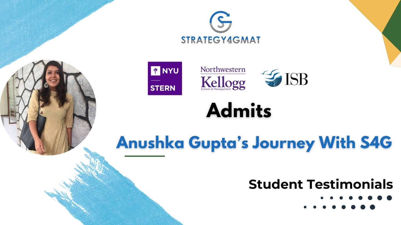 How I Got Into Kellogg, NYU Stern & ISB | My Winning MBA Strategy! 🎯