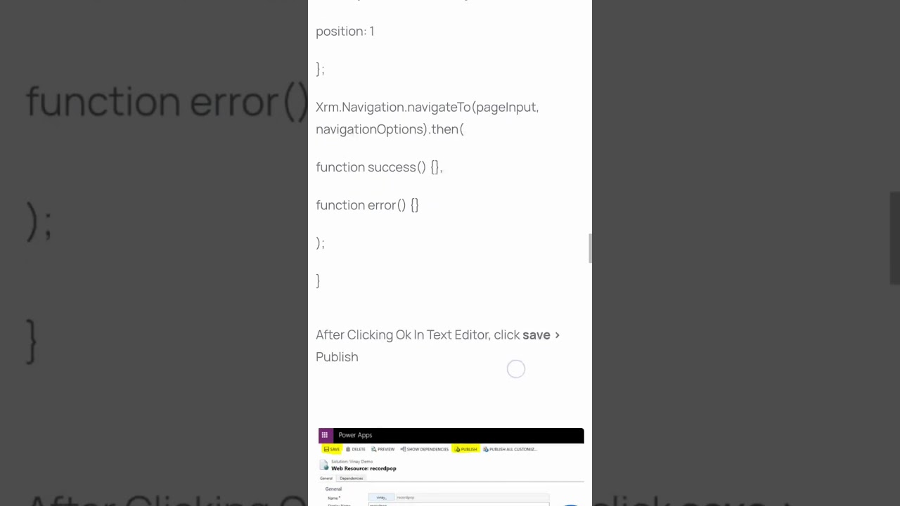 How To Open Sub Grid Record As A Modal Popup In Dynamics 365.