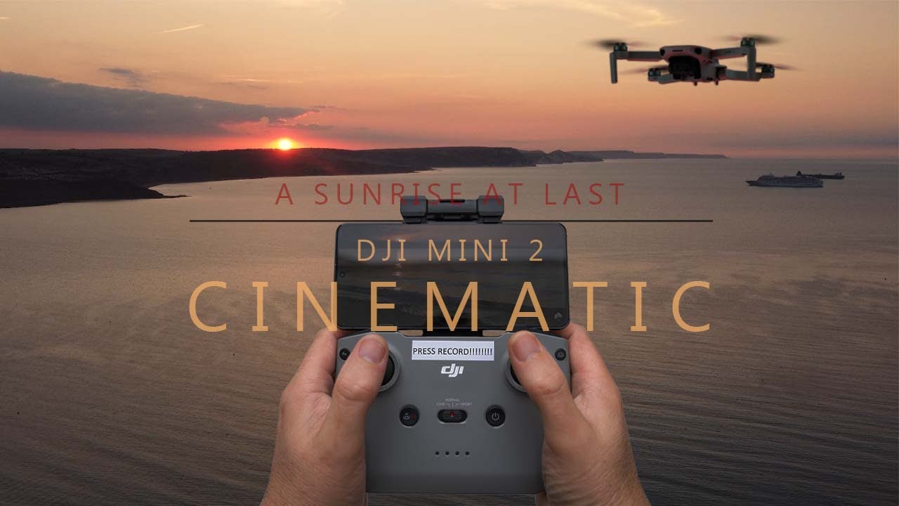 Cinematic Sunrise Settings | DJI Mini 2 Amazing Raw Footage | Nikon Z6 Sunrise Footage