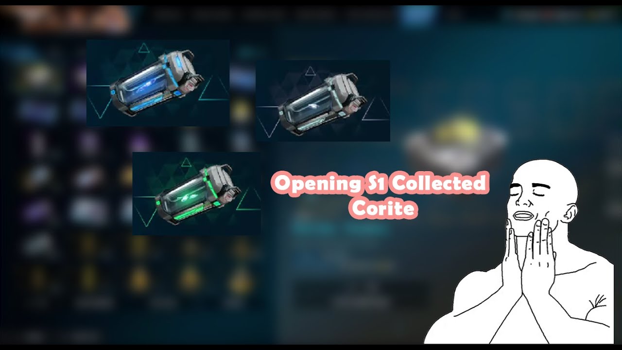 Opening all corite i've collected on last of season 1. [ Mecha Break ]
