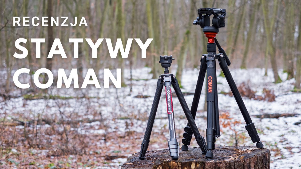 Coman - Nowe statywy do fotografii i video (Recenzja Coman Light i DF06s)