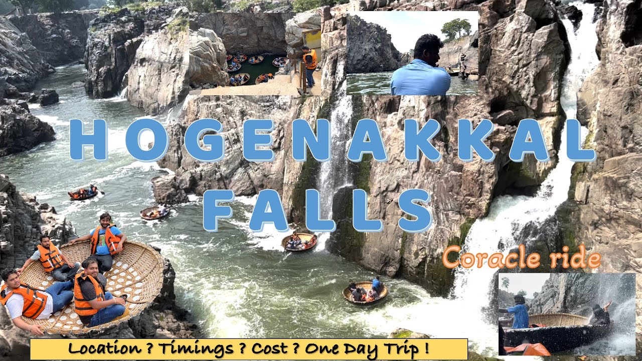 Hogenakkal falls 2024 | Coracle ride | Complete details | one day trip from Bangalore | Hindi Vlog