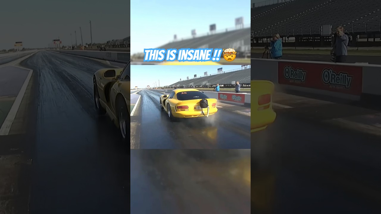 Viper RUNS 7.7 Secs and it’s street LEGAL 😳  //