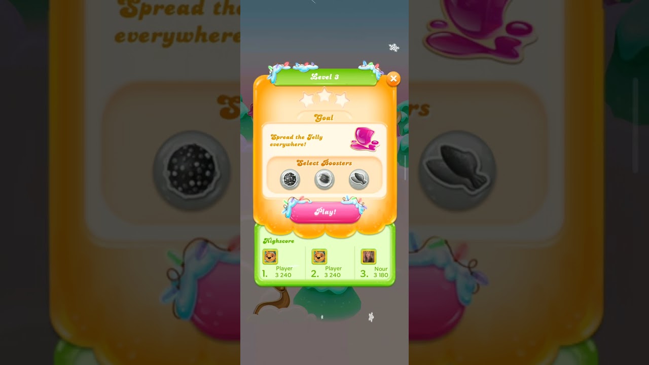 Candy crush jelly levels 1 to 5