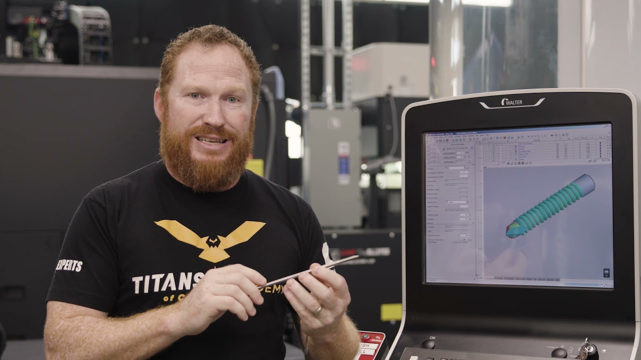 Part #2 - Grinding Bone Pins | Programming Tutorial | Walter Helitronic Vision 400L