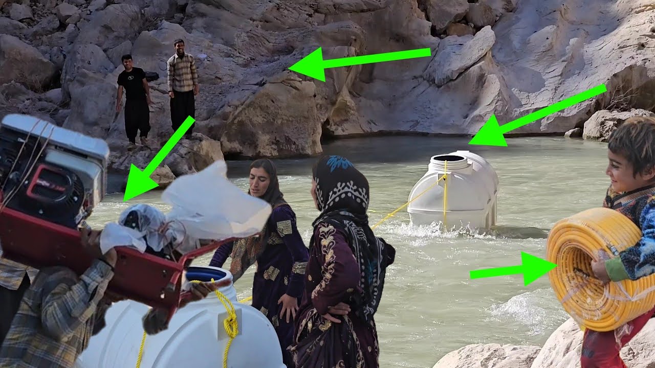 A Tough Mission in the Heart of the Mountains; Delivering Water with a Tank and Pump in Harsh Condit