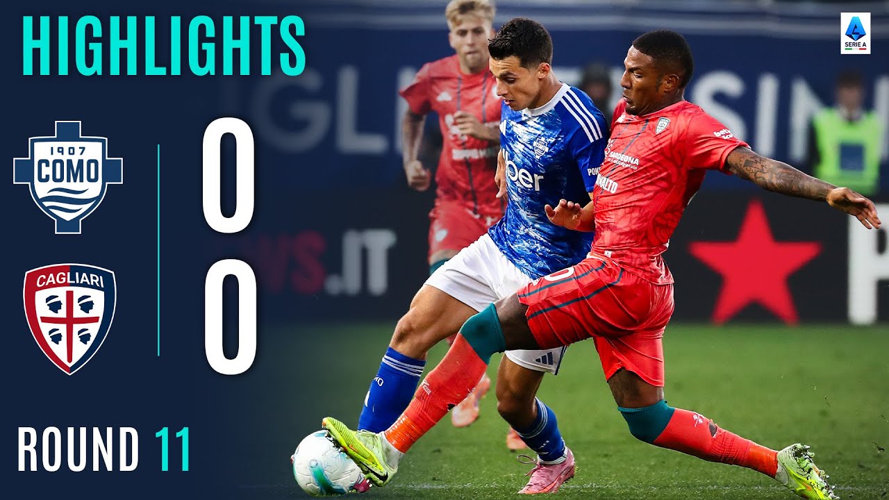 COMO-CAGLIARI 0-0 | HIGHLIGHTS | The VAR saves Como cancelling Valle&rsquo;s own goal | SERIE A 2025/26