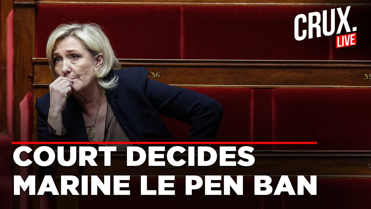 LIVE | Marine Le Pen Trial Enters Last Day As Prosecutors Seek five-year ban Over EU Funds Misuse