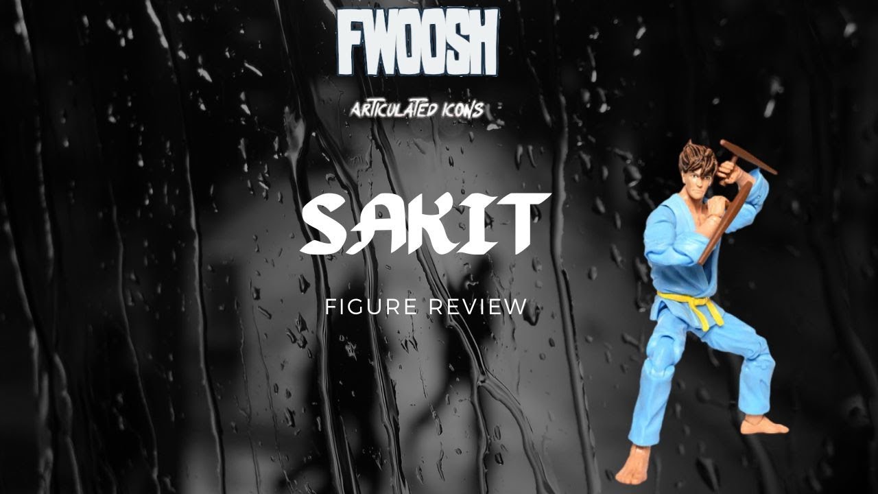 Martial Arts Masterpiece: Fwoosh Articulated Icons Sakit Martial Artist Figure Review!