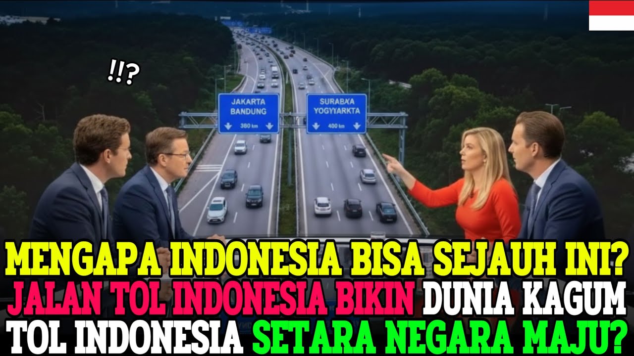MENGAPA ORANG INDONESIA BISA MC BELANDA TERDIAM DI JALAN TOL INDONESIA