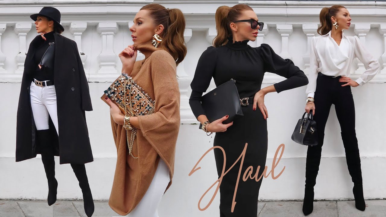HAUL & TRY ON // Silkfred // Autumn Winter Fashion AD