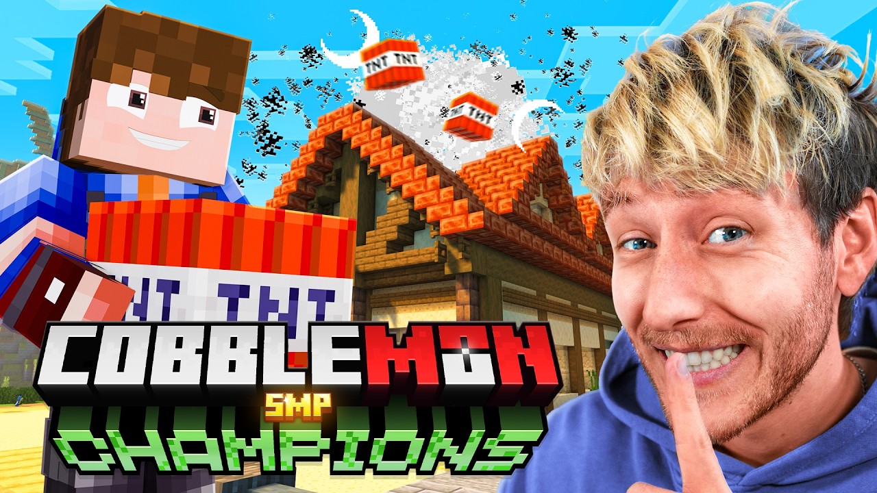 WRAAK NEMEN OP TEAM PROCKET! - CobblemonSMP #5