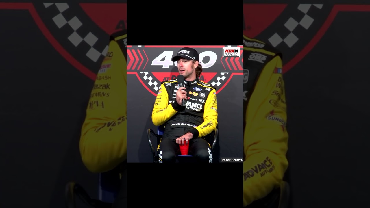 Ryan Blaney's Parents Hate Watching Superspeedway Racing #Shorts