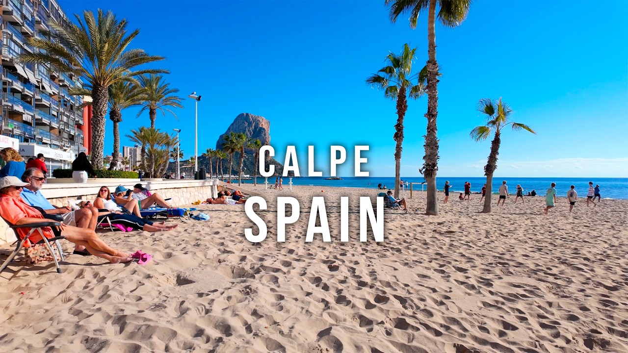 Calpe Spain 🇪🇸 Walking Tour | Costa Blanca Essentials 4K