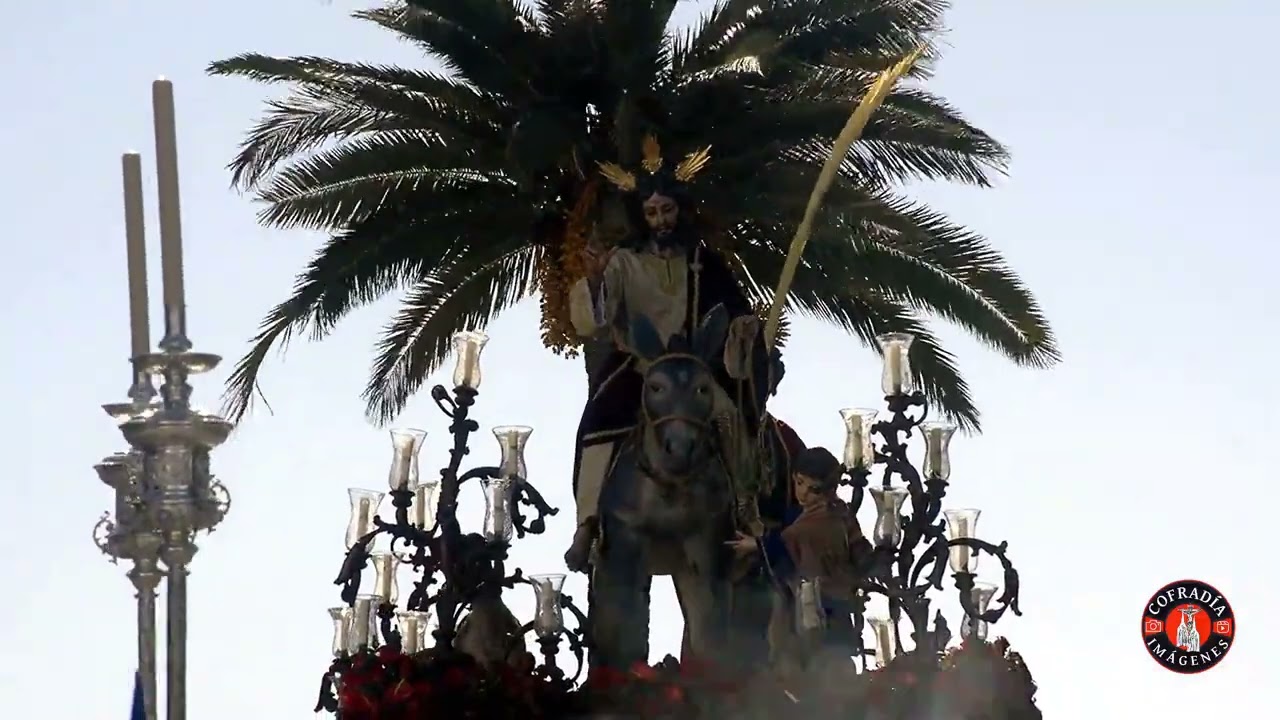 SEMANA SANTA 2023 - DOMINGO RAMOS - HERMANDAD DE BORRIQUITA - CHICLANA DE LA FRONTERA (salida)