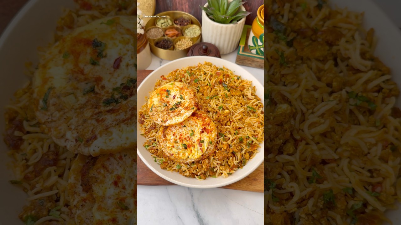Anda Tawa Pulao | Egg Rice😍 #shorts #trending #viralvideo