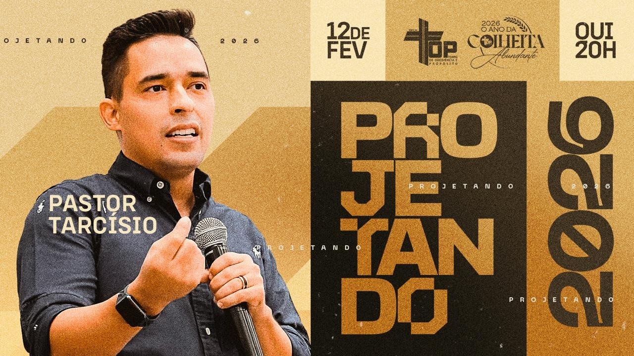 🔴 PROJETANDO PR TARCÍSIO - IGREJA TOP