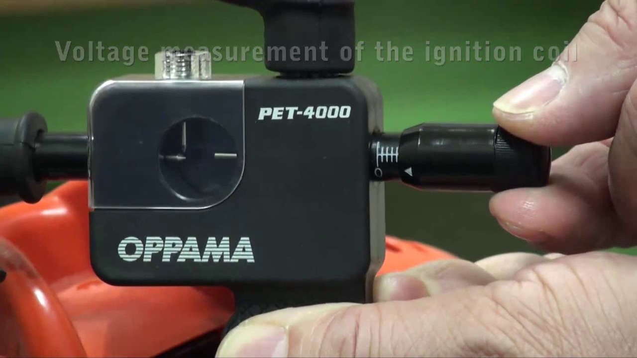 OPPAMA ignition checker PET-4000　How to use ①-2