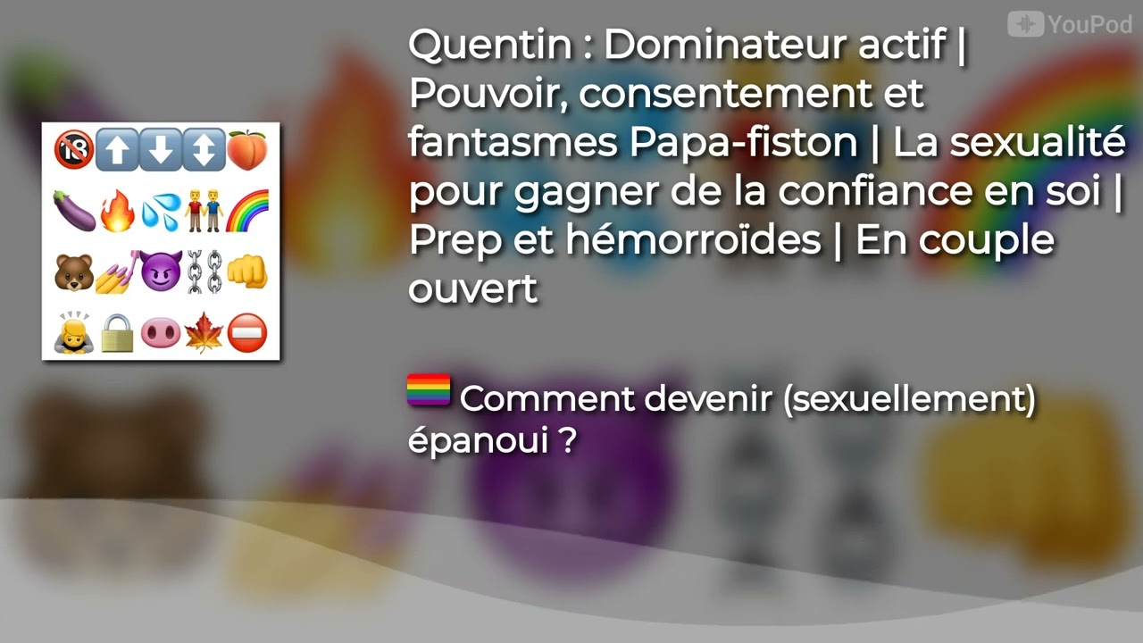 Quentin : Dominateur actif | Pouvoir, consentement et fantasmes Papa-fiston | La sexualité pour ...