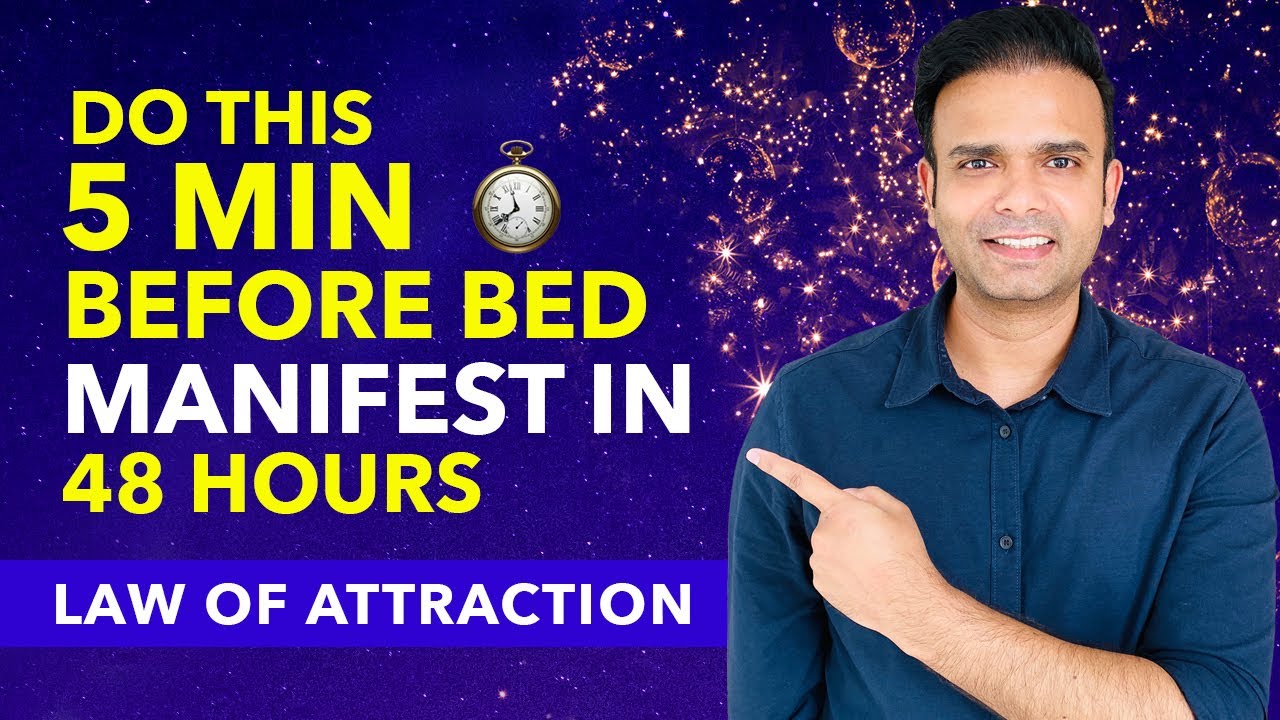 ✅ Law of Attraction SLEEP TECHNIQUE To Manifest What You Want in 48 HOURS