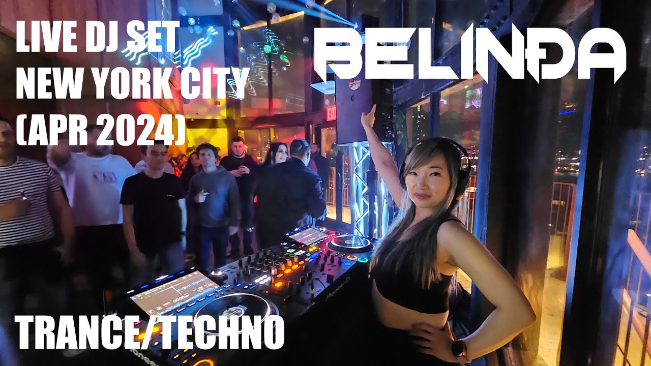 BELINÐA LIVE DJ Set - New York (Closing Paul Thomas) [w/ b2b Bruce Wayne Music] 🎧 Trance/Techno Mix