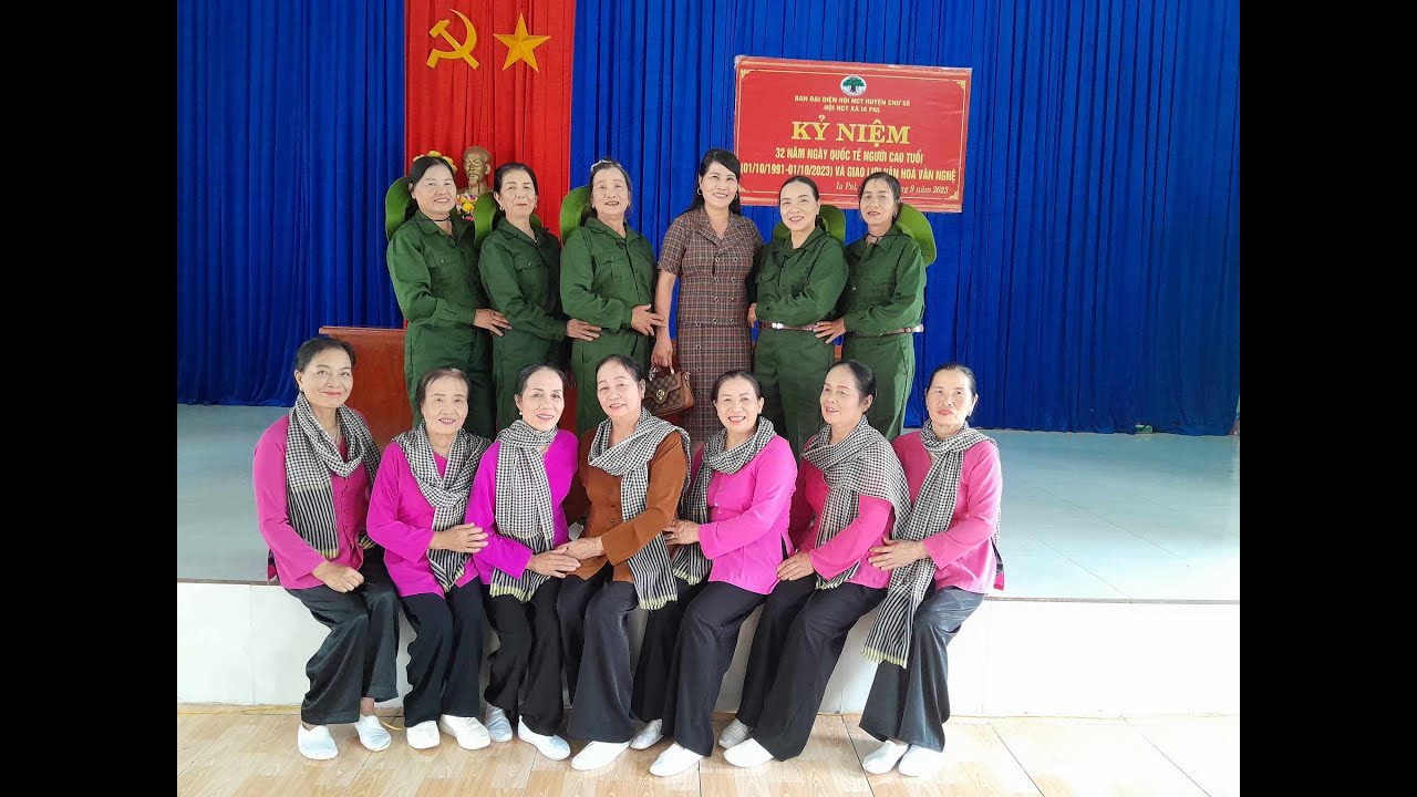 Múa Huyền Thoại Mẹ - Chi hội NCT Thôn Đoàn Kết - Xã Ia Pal.