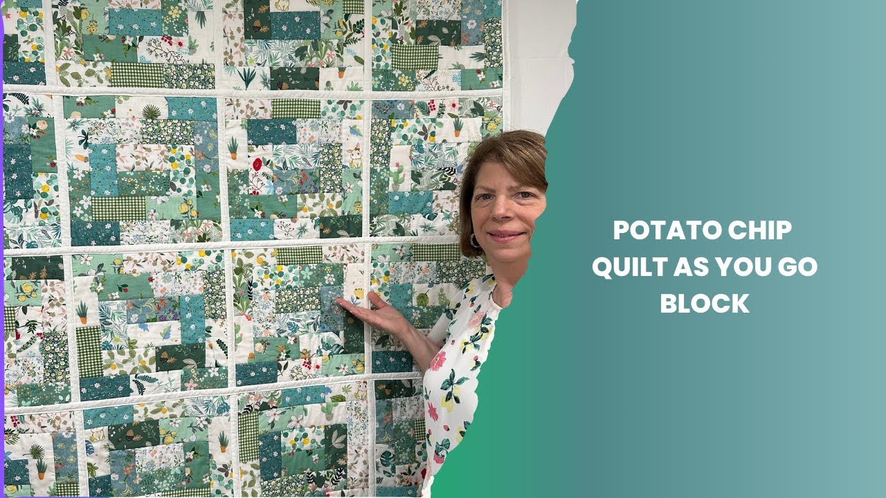 Potato Chip Quilt As You Go Block
