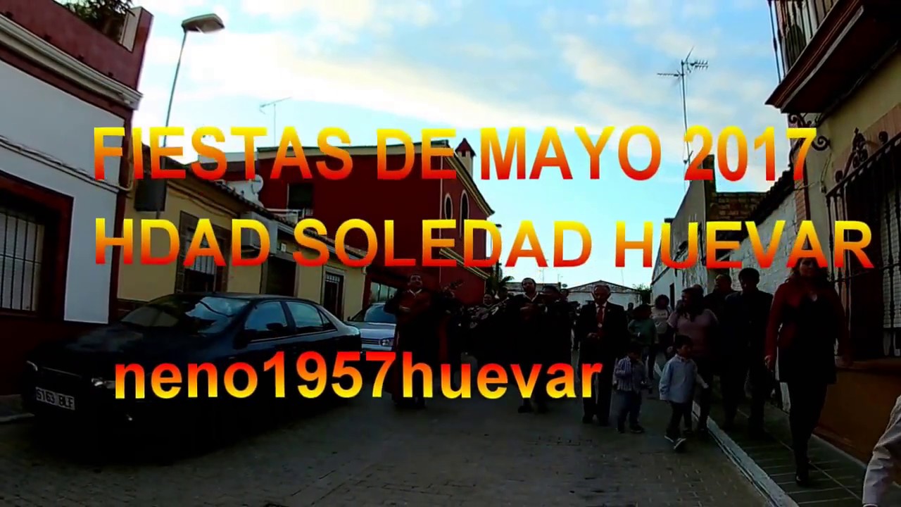 RECOGIDAS DE REINAS, FIESTAS DE MAYO 2017 HDAD SOLEDAD HUEVAR