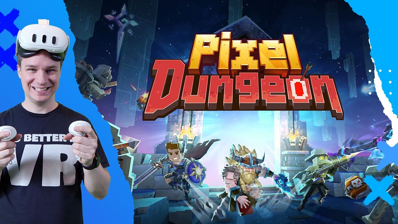This is how roguelikes are fun! - Pixel Dungeon VR [Quest + SteamVR]