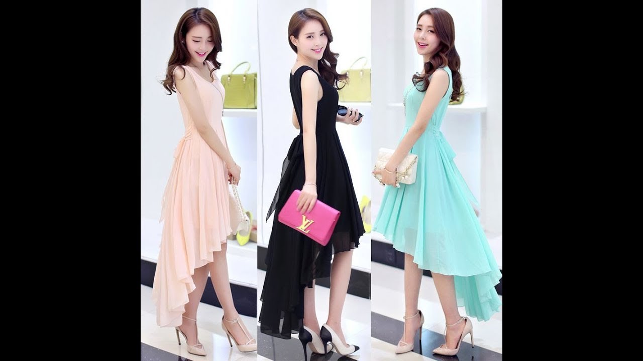 👗OUTFIS HERMOSOS CON VESTIDOS DE COLA