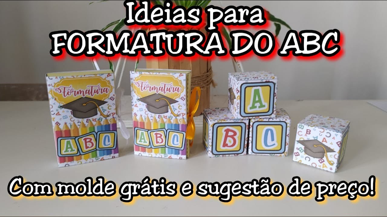 Ideias para vender no final do ano LEMBRANBRANCINHAS PARA FORMATURA DO ABC