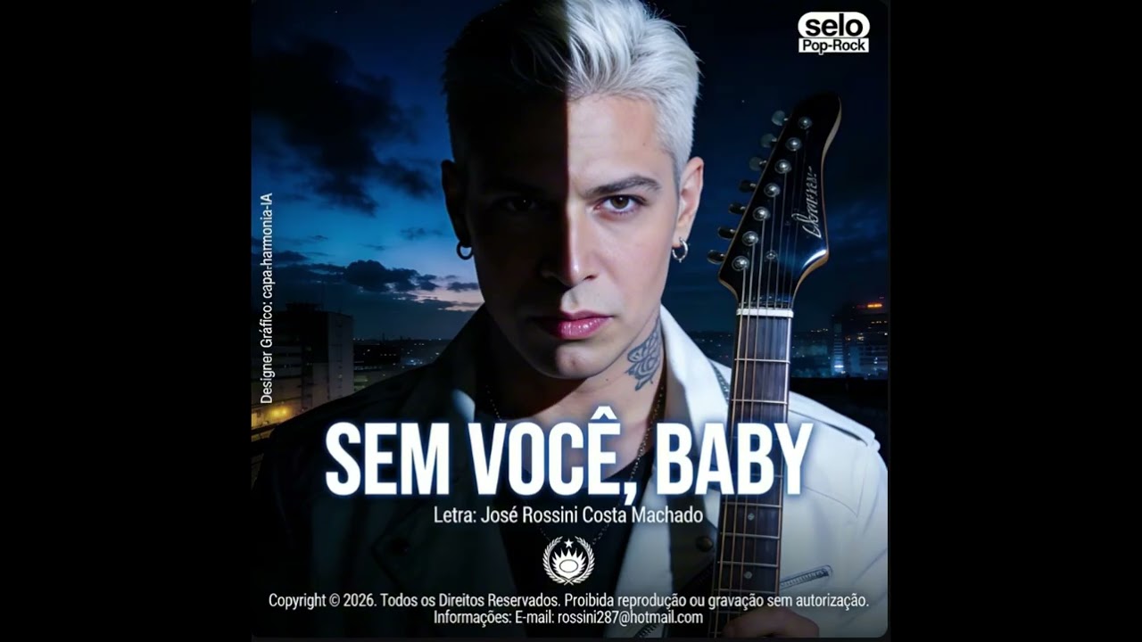 Sem Você, Baby | Pop Rock Energético ContemporâneoLetra: José Rossini Costa Machado