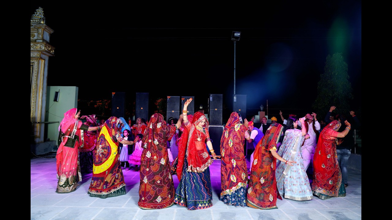 शेखावाटी में शादी महोत्सव में बांसुरी चंग के थाप पर नृत्य !! फाल्गुन संगीत !! होली संगीत !! 2025