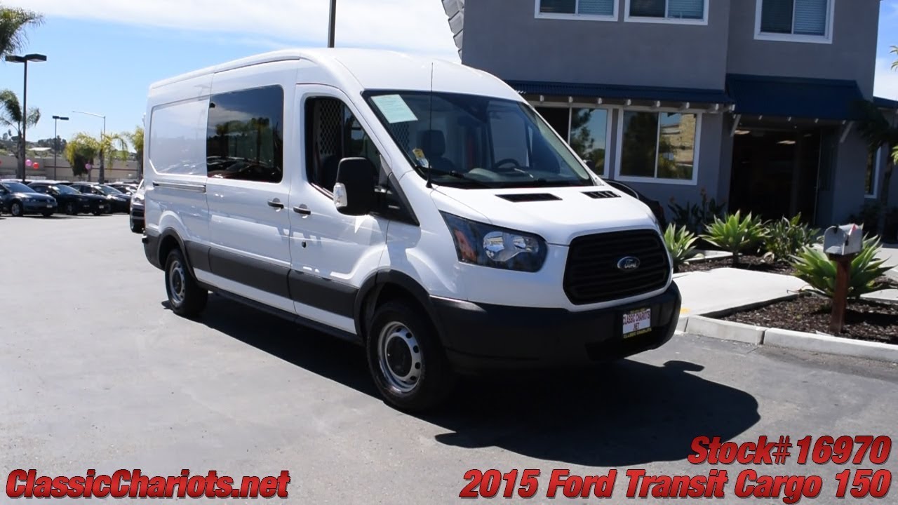Used 2015 Ford Transit 150 Medium Roof Cargo Van for Sale in San Diego - 16970