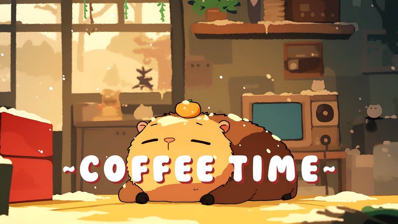Capybara Chill Radio - Relaxing Tunes Collection ~ Zen Moments ~ 🦫 🎮 ☕ | Non Stop Music
