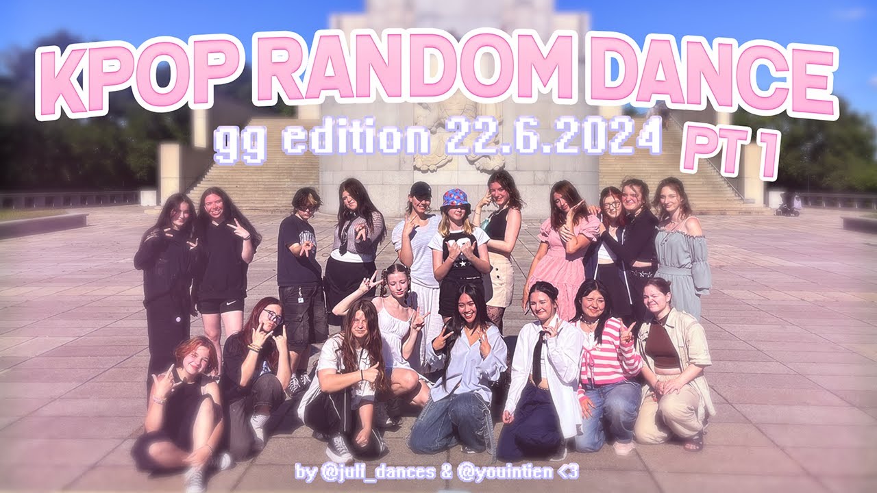 🇨🇿 22.6.2024 - KPOP RANDOM DANCE IN PUBLIC PRAGUE - GIRL GROUP EDITION 🎀🩷 PART 1