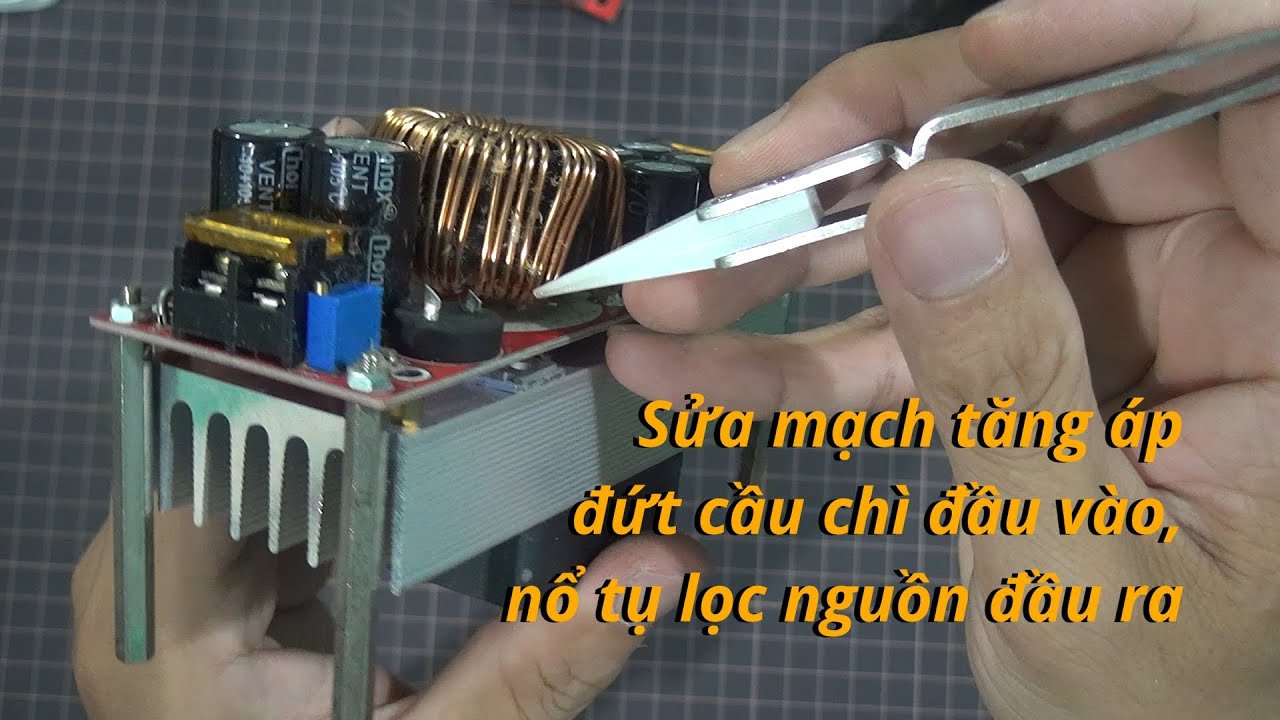 Sửa mạch tăng áp 1800w #tl494 #xl7005a