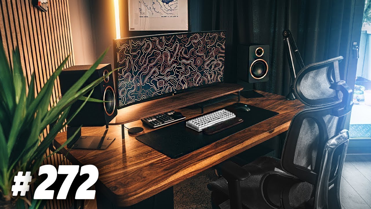 Room Tour Project 272  - BEST Desk & Gaming Setups!