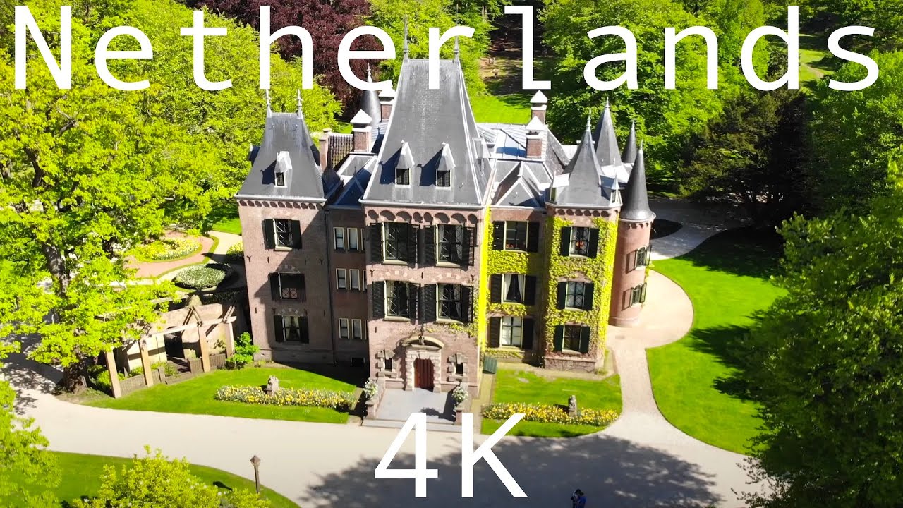Castle Keukenhof, The Netherlands 4K