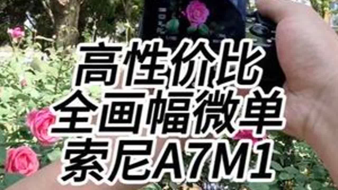 目前地球上已知的全画幅微单，还有比他便宜的吗？拍照 摄影 相机推荐 索尼 全画幅