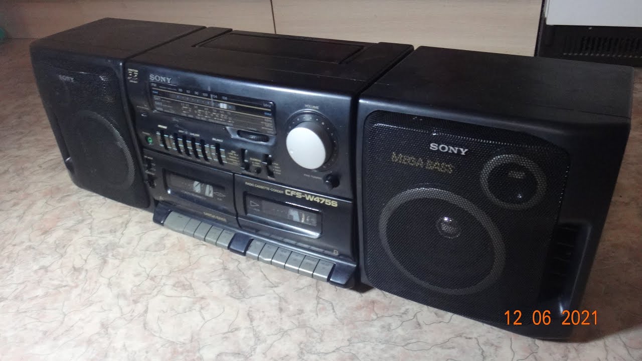 Sony CFS-W 475S. Восстановление после долгого простоя.