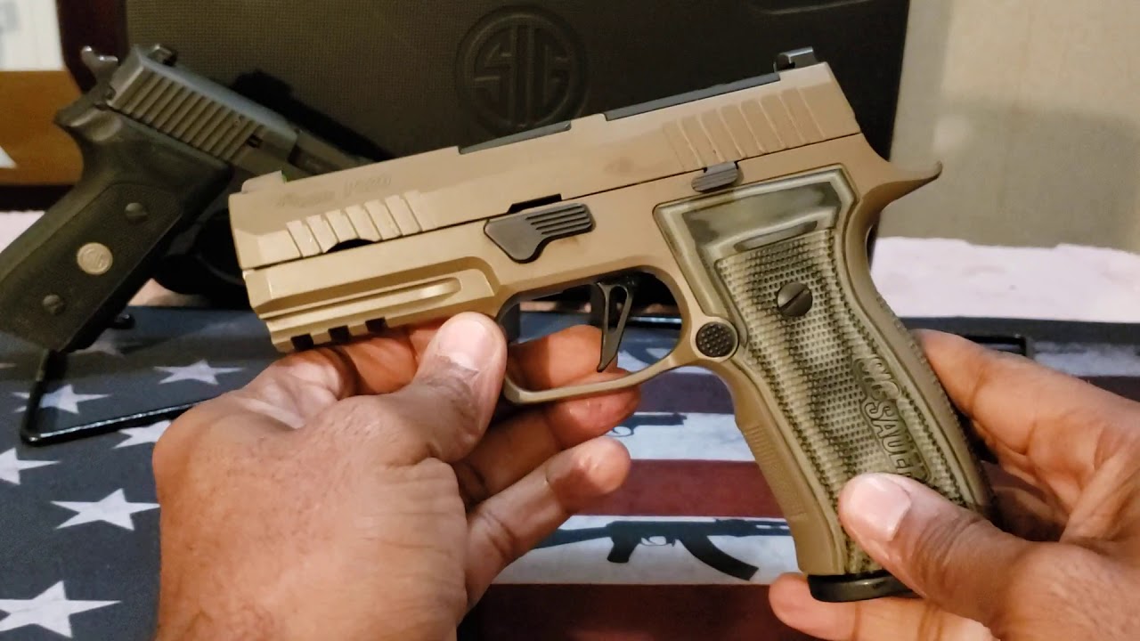 Shooting Review Sig Sauer P320 AXG Scorpion Custom Works