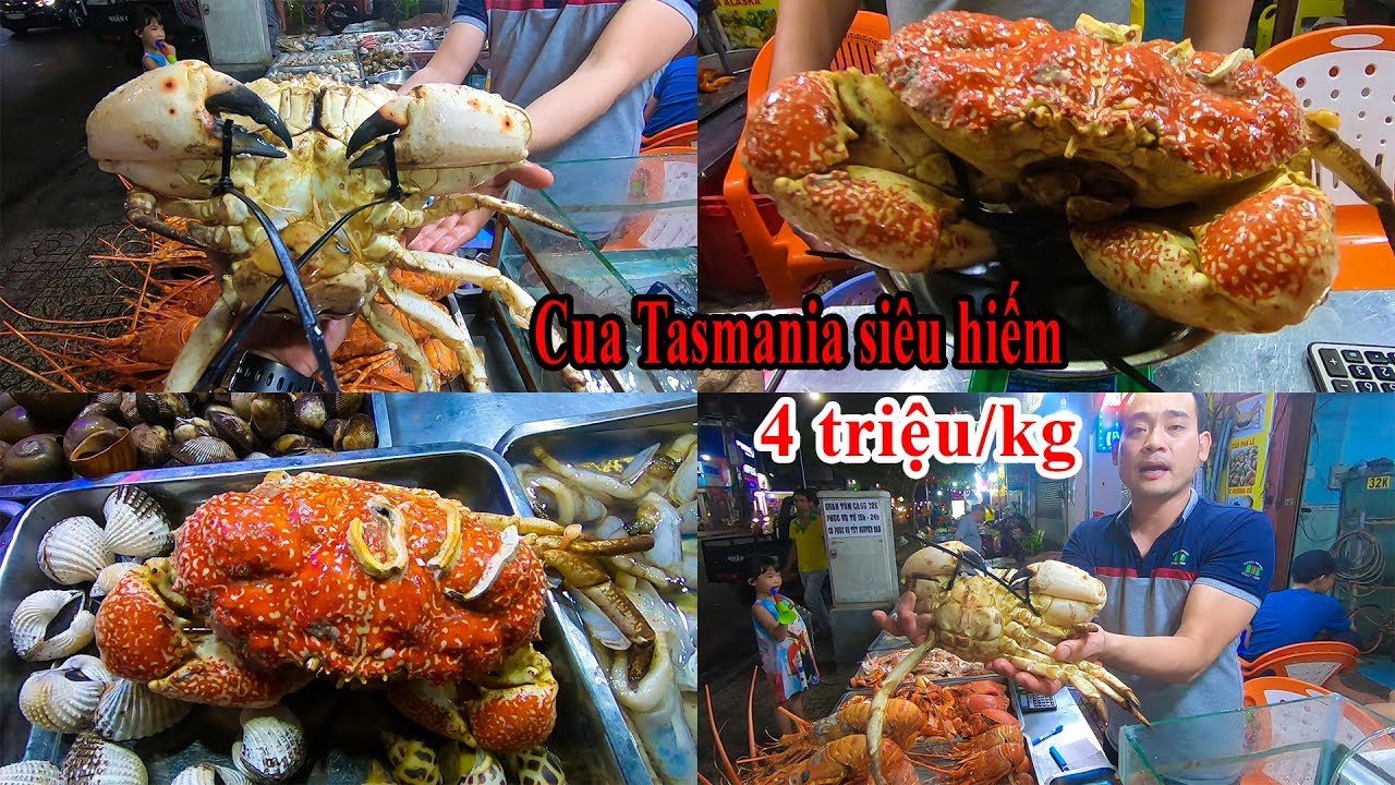 Sốc xuất hiện Cua tasmania siêu hiếm giá 4 triệu kg ở quán tôm hùm 54 Tân Sơn Nhì