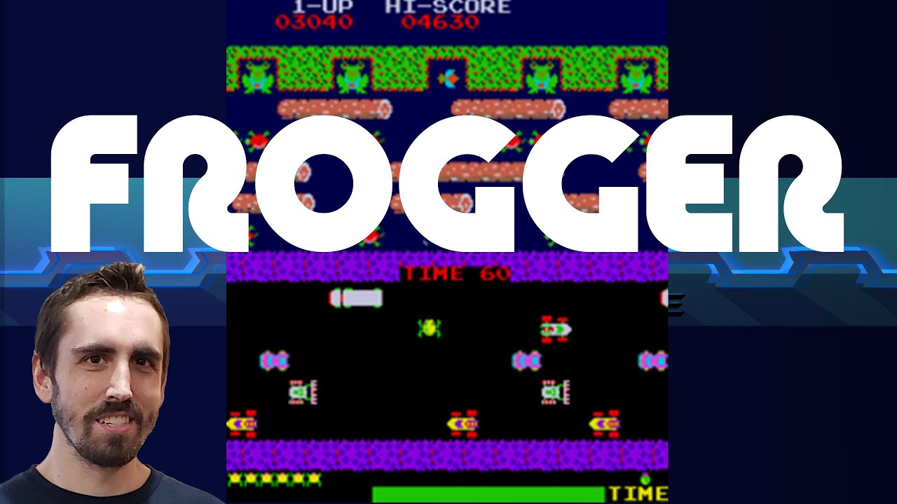 Frogger — классическая игра, в которой нужно уворачиваться от машин и переходить реки | Видеоигры...