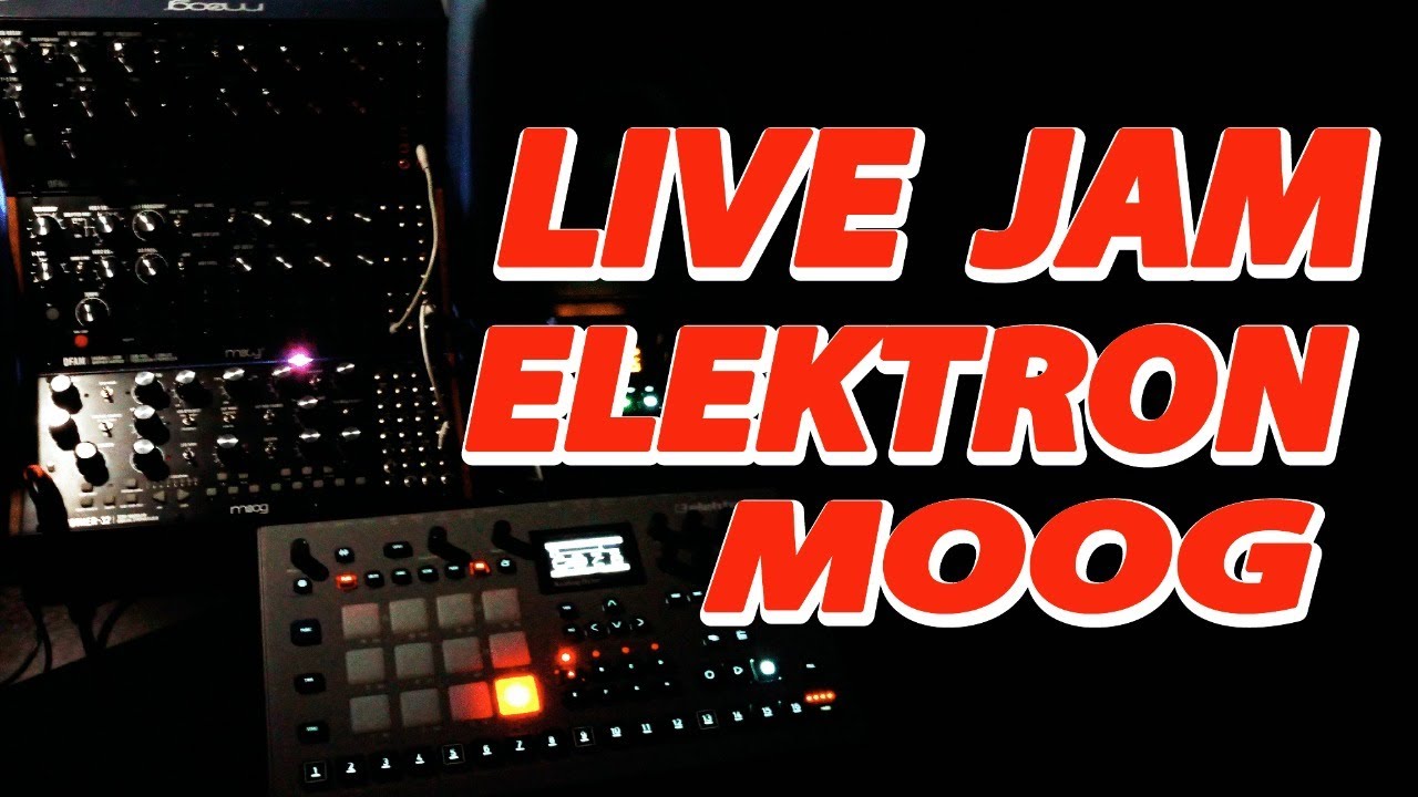 ULTRAHARM | Live Jam Elektron, Moog