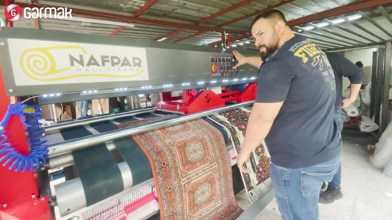 İZMİR NAFPAR HALI YIKAMA: Bu makine yoksa işin yarım!