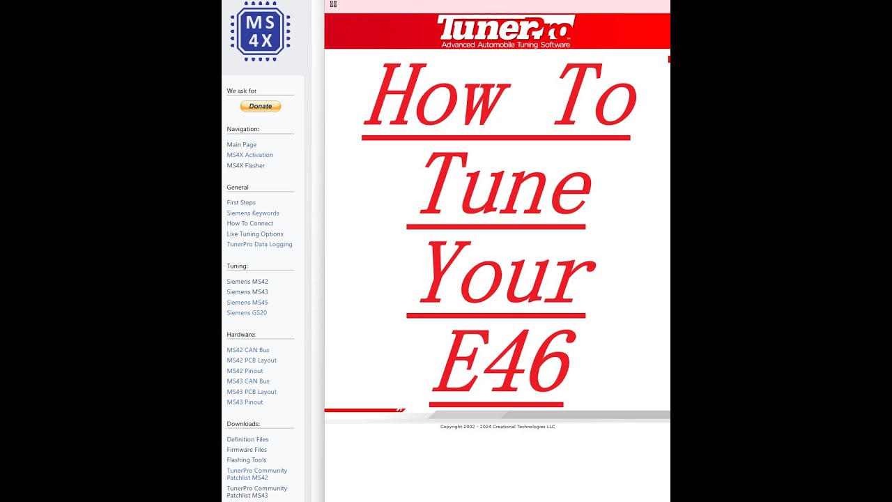 BMW E46 ECU Tuning | DIY Tune for Better Performance & More Power!