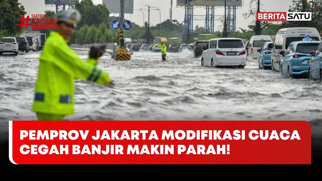 Pemprov Jakarta Modifikasi Cuaca Cegah Banjir Makin Parah #beritasatu