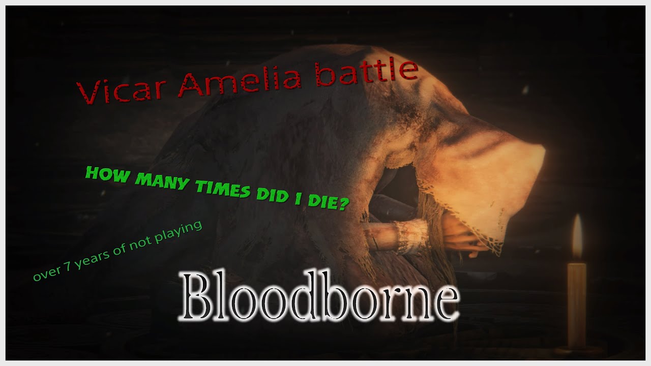 Bloodborne Vicar Amelia battle PS5 PRO